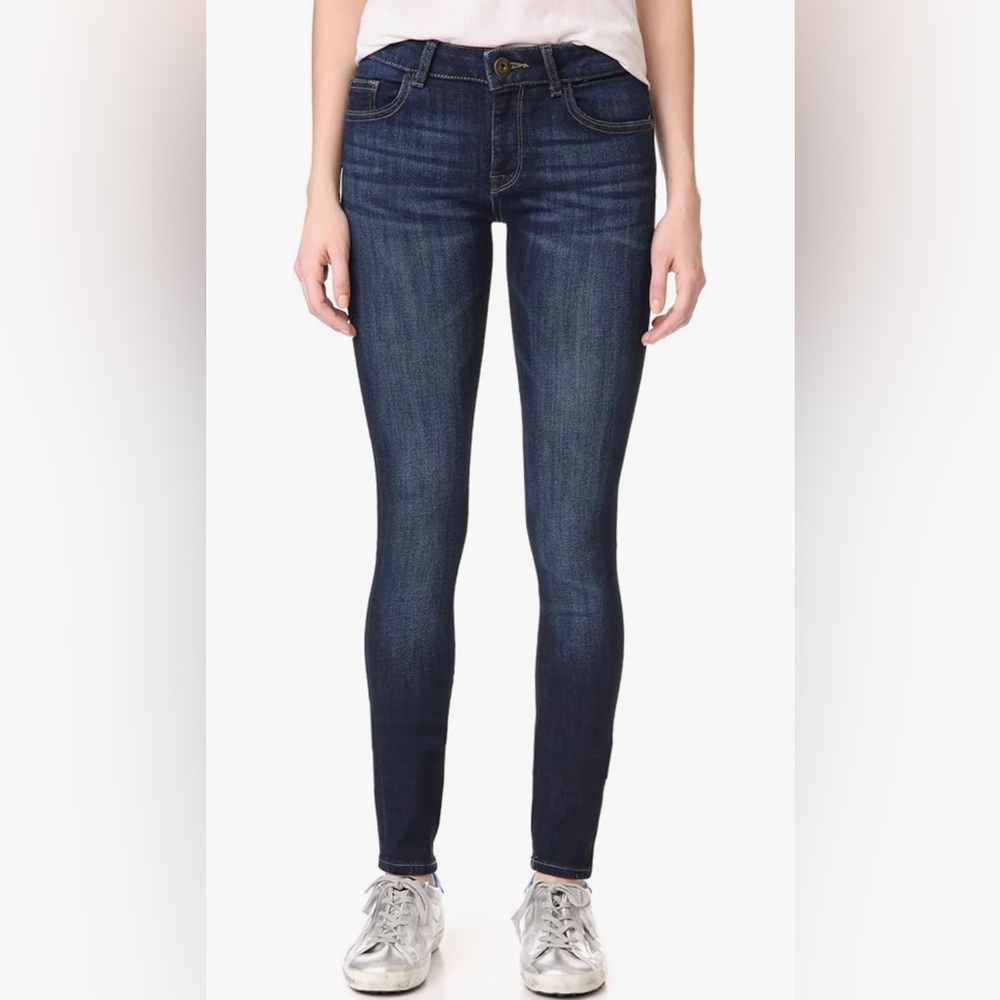 DL1961 Women's Danny Mid Rise Super Model Skinny Pulse - Size 26